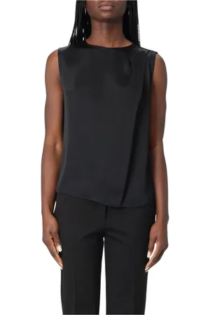 Twin-Set Mujer, Camisetas, Negro, Talla: M