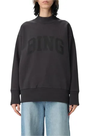 ANINE BING Mujer, Sudaderas, Negro, Talla: S