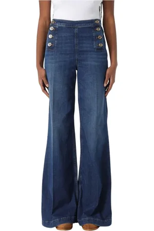 Twin-Set Mujer, Vaqueros, Azul, Talla: W27