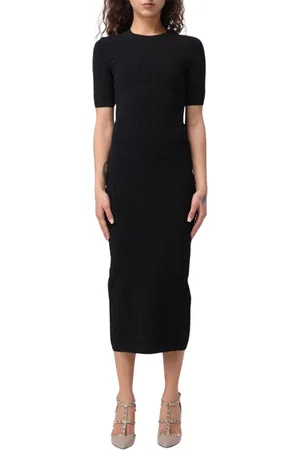 VALENTINO Mujer, Vestidos, Negro, Talla: S