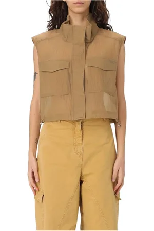 Pinko Mujer, Chaquetas, Marrón, Talla: S
