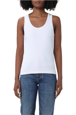 Bottega Veneta Mujer, Camisetas, Blanco, Talla: S