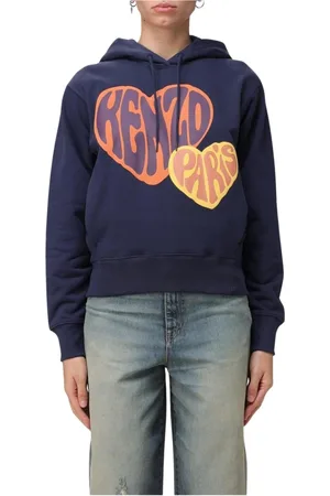 Kenzo Mujer, Sudaderas, Azul, Talla: M