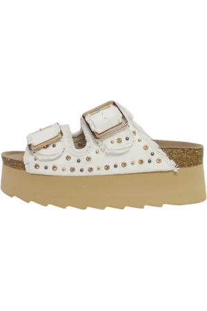 Colors of California Mujer, Zapatos, Blanco, Talla: 37 EU