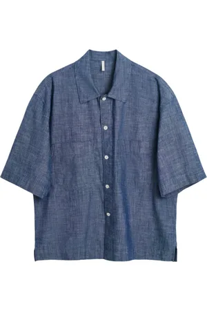 Sunflower Hombre, Camisas, Azul, Talla: M