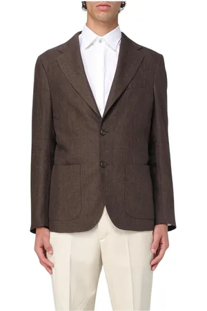 FAY Hombre, Chaquetas, Marrón, Talla: XL