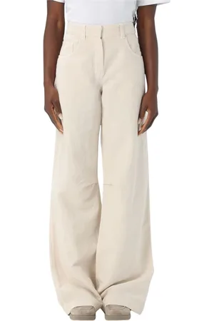 Brunello Cucinelli Mujer, Vaqueros, Blanco, Talla: 2XS