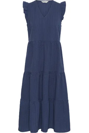 Part Two Mujer, Vestidos, Azul, Talla: XL