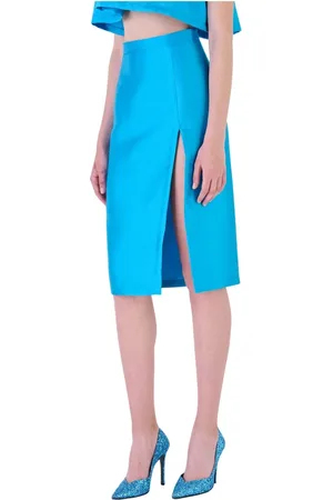 Silvian Heach Mujer, Faldas, Azul, Talla: L