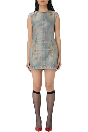 Acne Studios Mujer, Vestidos, Azul, Talla: L