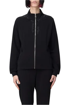 Liu Jo Mujer, Sudaderas, Negro, Talla: L