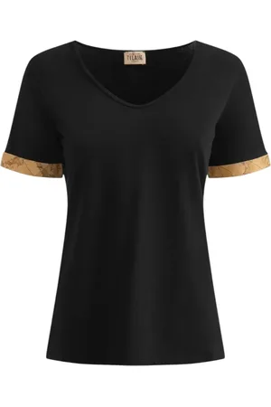 ALVIERO MARTINI 1A CLASSE Mujer, Camisetas, Negro, Talla: L