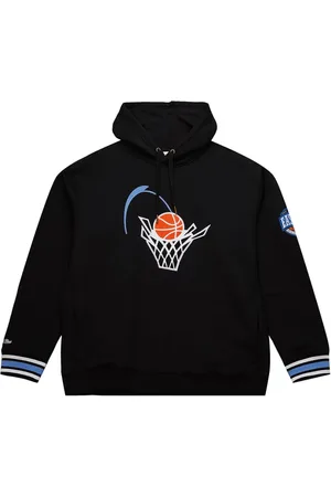Mitchell & Ness Hombre, Sudaderas, Negro, Talla: L