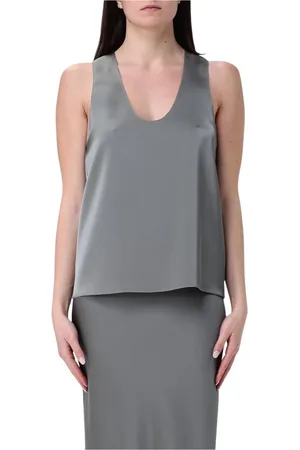 Patrizia Pepe Mujer, Camisetas, Gris, Talla: M