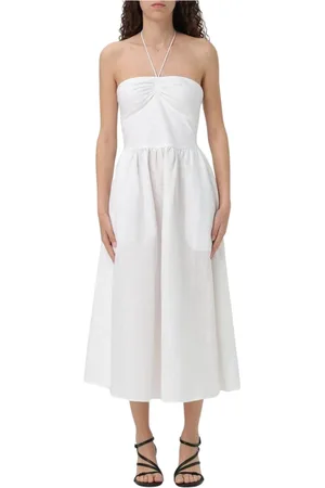Armani Exchange Mujer, Vestidos, Blanco, Talla: 2XS