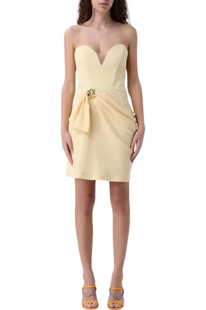 Elisabetta Franchi Mujer, Vestidos, Amarillo, Talla: S
