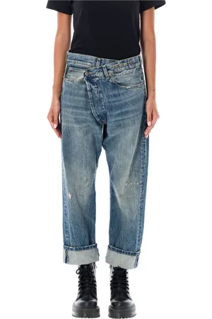 R13 Mujer, Vaqueros, Azul, Talla: W28