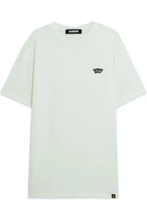 BARROW Hombre, Camisetas, Blanco, Talla: XL