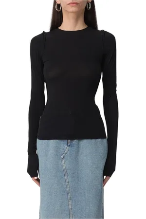 Maison Margiela Mujer, Camisetas, Negro, Talla: M