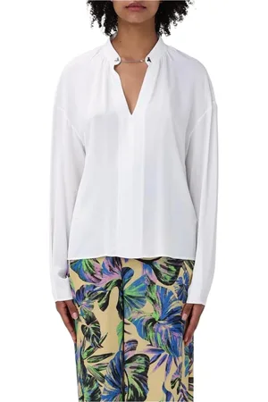 Patrizia Pepe Mujer, Blusas y Camisas, Blanco, Talla: L