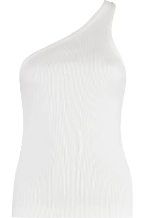AGOLDE Mujer, Camisetas, Blanco, Talla: M