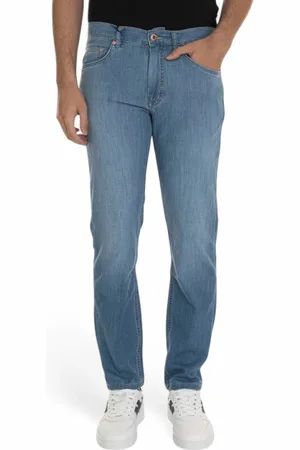 HARMONT&BLAINE Hombre, Vaqueros, Azul, Talla: W42
