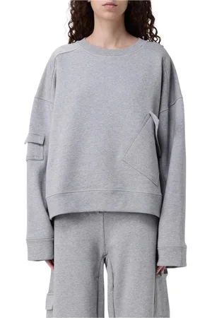 Ganni Mujer, Sudaderas, Gris, Talla: S