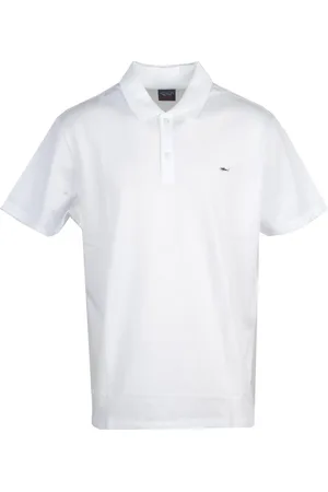 Paul & Shark Hombre, Camisetas, Blanco, Talla: XL