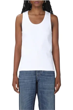 Bottega Veneta Mujer, Camisetas, Blanco, Talla: M