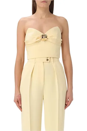 Elisabetta Franchi Mujer, Camisetas, Amarillo, Talla: L