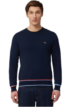 HARMONT&BLAINE Hombre, Jerseys, Azul, Talla: M