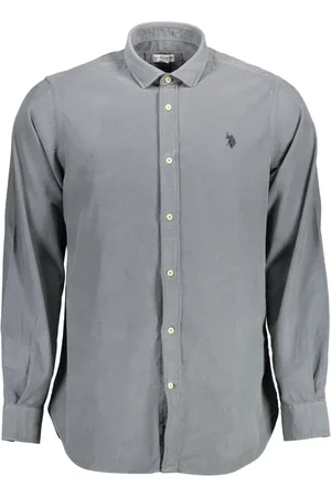 U.S. Polo Assn. Hombre, Camisas, Gris, Talla: XL