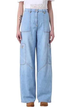 Elisabetta Franchi Mujer, Vaqueros, Azul, Talla: W26