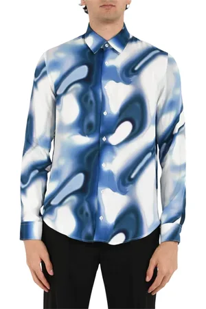 Patrizia Pepe Hombre, Camisas, Azul, Talla: 3XL