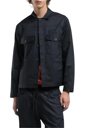 Replay Hombre, Chaquetas, Azul, Talla: L