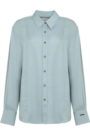 Calvin Klein Mujer, Blusas y Camisas, Verde, Talla: M