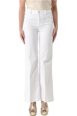 Liu Jo Mujer, Vaqueros, Blanco, Talla: W26