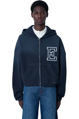 ERL Hombre, Sudaderas, Negro, Talla: M