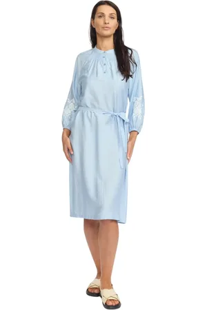 2-Biz Mujer, Vestidos, Azul, Talla: M