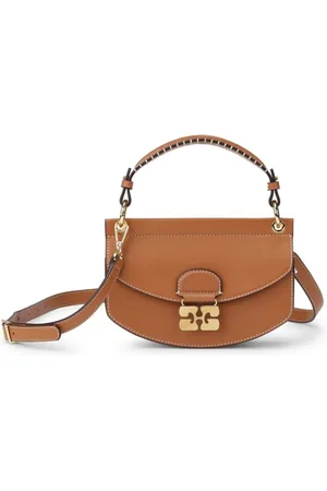 Ganni Mujer, Bolsos, Marrón, Talla: ONE Size