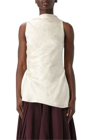 Alexander McQueen Mujer, Camisetas, Blanco, Talla: S