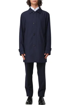 HUGO BOSS Hombre, Abrigos, Azul, Talla: 3XL