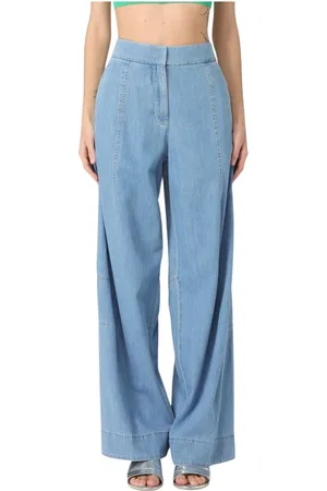SIMONA CORSELLINI Mujer, Vaqueros, Azul, Talla: S