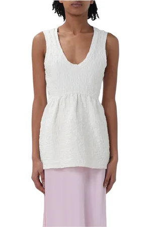 Jil Sander Mujer, Camisetas, Blanco, Talla: M