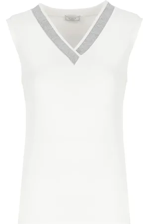 PESERICO SIGN Mujer, Camisetas, Blanco, Talla: S