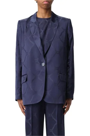 Twin-Set Mujer, Chaquetas, Azul, Talla: XL
