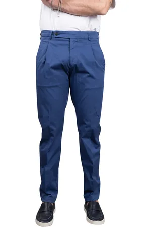 Berwich Hombre, Pantalones, Azul, Talla: L