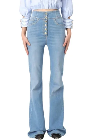 Elisabetta Franchi Mujer, Vaqueros, Azul, Talla: W28