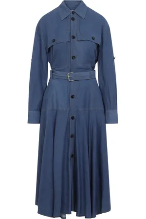 Bottega Veneta Mujer, Vestidos, Azul, Talla: S