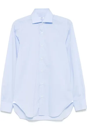 BARBA Hombre, Camisas, Azul, Talla: 3XL